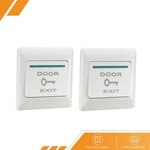 2 Push Exit Button Release No/nc/com Switch Panel Door Access 36V 3A White. Fixed Price $17.62.
