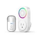 Tecknet Self-powered Wireless Kit Plug-through Bell... Fast Ship. Fixed Price $32.96.