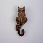 Vintage Antique Cast Iron Cat Door Knocker. Fixed Price $29.99.