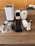 Eufy Video Doorbell 2K T8210 + Homebase S380 Wifi Chime, Indoor Cam. Fixed Price $200.00.