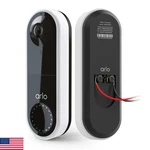 Arlo Essential Wired Video Doorbell - Hd 180 View Night Vision 2 Way. Fixed Price $114.70.