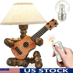 Vintage Robot Guitar Lamp Remote Control Timer Unique Gift Idea Music Lovers New. Fixed Price $81.16.