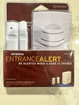 Iq America Wireless Entrance Alert Indoor Wall Plug WD-1140-ACEPI 120V. Fixed Price $15.00.