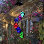 Solar Wind Chimes For Outside, Dogs Cat Pet Remembrance. Fixed Price $24.35.