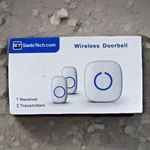 Wireless Doorbell Sadotech /1 Receiver 2 Remote Buttons/white /easy Install/new. Fixed Price $22.32.