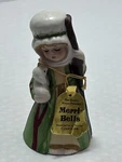 Vintage Jasco Merri-bells Shepherd With Lamb Porcelain 1978 Christmas 4". Fixed Price $12.00.