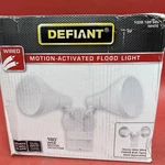 Defiant 180 Degree White Motion-sensing Outdoor Security Light. Fixed Price $22.00.