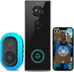 Pgst 2K Wireless Video Doorbell Camera Battery Powered Wifi Ai Motion - Nib. Fixed Price $99.99.