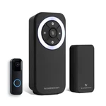 Wasserstein Wireless Doorbell Chime For Blink Video (1 Pack, Black). Fixed Price $39.99.