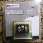 Utilitech Transformer #0063548 Wired Doorbell 120 Vac, Unopened Box.. Fixed Price $19.88.