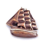 Spi Hardware Clipper Sailing Ship Boat Beach House Door Knocker Bronze. Fixed Price $46.95.