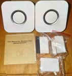Wireless Door Sensor Alarm Chime, Home Security Window Entry Alert With Operatin. Fixed Price $24.99.