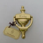 Solid Brass Door Knocker Inscribed "kirby" G&d Spain Tags Still Attached W/box. Fixed Price $30.00.