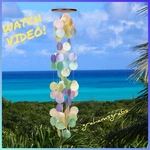 Woodstock Chimes Capiz Waterfall Rainbow Wind Cwr 100 Shells New. Fixed Price $40.00.