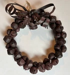 Sleigh-bell Christmas Wreath /46 Bells -jingle Nice Sound -10 Diameter. Fixed Price $22.49.