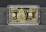Atlantis Mint Benjamin Franklin 1 Troy Once Wafer Bar Two Sale #644 D-4. Fixed Price $15.00.