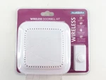 Heath Zenith SL-7309-03 Wireless Chime Push Button White Doorbell. Fixed Price $19.97.