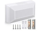 Saillong White Doorbell Kit Wired 2 Chimes Finish Hill Style. Fixed Price $12.99.