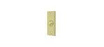 Deltana BBS333U3 Bell Button, Rectangular Contemporary In Polished Brass. Fixed Price $29.55.