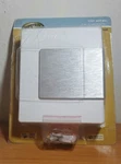 Hampton Bay Wireless Wired Door Bell White With Brushed Nickel Accent 1001407811. Fixed Price $99.99.
