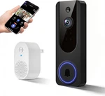 1080P Wireless Video Doorbell Camera, Battery Powered Chime, Night Vision,. Fixed Price $19.84.