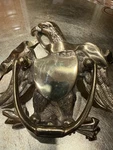 Brass Eagle Door Knocker Antique Style Decorative Gold Hardware. Fixed Price $20.00.