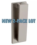 New 2-PACK Lot National Hardware N336-704 Reed Door Knocker Satin Nickel. Fixed Price $39.04.