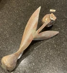 Signed Colby Smith Brass Door Knocker Flower (tulip) 1991. Fixed Price $99.99.