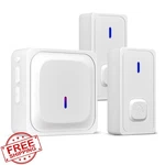 Bn-link Doorbell 1 Receiver 2 Button White. Fixed Price $34.99.