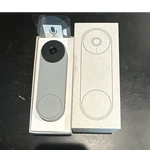 Google Nest Wired Video Doorbell Wi-fi Microphone Built-in Speakers Gray. Fixed Price $75.00.