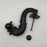 Vintage Cast Iron Dolphin Door Knocker Nautical Cottage Front. Fixed Price $51.16.