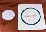 Tecknet Wireless Doorbell, 1 Button & Plug-in Receiver, White. Fixed Price $19.99.