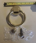 Baldwin 4" Polished Brass Ring Door Knocker 0185-030. New Box With Screws.. Fixed Price $39.99.