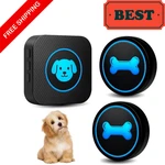 Smart Wireless Dog Doorbell For Potty Training 2 Button 1000FT Range. Fixed Price $19.99.