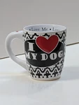 Petrageous Designs Mug Cup Love My Dog Novelty New. Fixed Price $14.95.