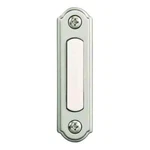 Wired Cable Lighted Button Brushed-nickel-hampton, Doorbell. Fixed Price $14.95.