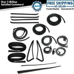 Complete Weatherstrip Kit 18 Piece Set For Gmc Jimmy Chevy K5 Blazer Fullsize. Fixed Price $464.85.