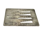 Pro-lok D03 Automotive Key Cutting Depth Gauge Gm Ford Chrysler Locksmith Tool. Fixed Price $24.99.