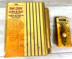 Vintage Trine 2 Note Chime Front/back Door Set Up Hardwired W/ Push Button #78/M. Fixed Price $62.79.