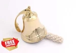 Metal Magician Solid Brass 3" Marine Wall Mount Bell. Fixed Price $34.99.