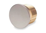 Kaba Ilco 7160DC-04 1" Dummy Mortise Cylinder, 606/US4 Satin Brass. Fixed Price $10.87.