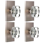 Glass Dummy Door Knobs Interior, Crystal Half For Closet, Ha.... Fixed Price $105.16.