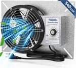 Alorair 540 Cfm Crawlspace Basement Ventilator Fan With Humidistat & Thermostat. Fixed Price $89.00.