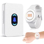 Daytech Wireless Caregiver Pager Call Button For WATCH+1 Receiver, White. Fixed Price $41.38.