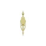 Deltana DK854U3 Door Knocker Imperial Bright Brass Finish. Fixed Price $114.82.