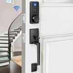 Loctian Wifi Front Door Set Fingerprint Smart Handle Keyless .... Fixed Price $57.83.