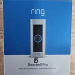 Ring Doorbell Pro Video Smart Wireless Wi-fi Satin Nickel Hardwired. Fixed Price $29.95.
