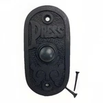 Wired Iron Doorbell Chime Push Button Black Finish New. Fixed Price $18.90.