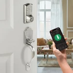Umiksmart Keypad Door Lock With Handle, Tuya Wifi App Control, Fingerpr.... Fixed Price $162.96.