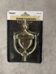 Brainerd Door Knocker 6" Brushed Nickel Traditional Style With Hardware. Fixed Price $18.00.